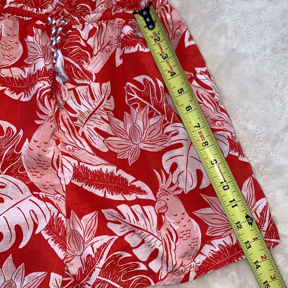 Boden 13/14 Tropical Orange & White Romper EUC - Picture 11 of 16